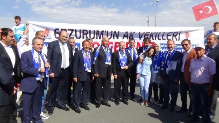 AK Parti Milletvekili Adayları Erzurum’da Tanıtıldı…