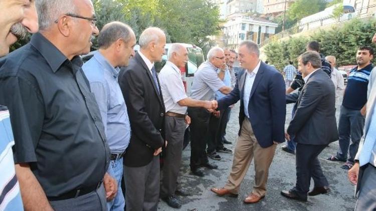 Başkan Aydın’dan Cemevine Bayram Ziyareti