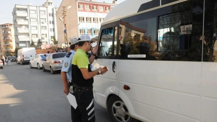 Batman’da Okul Servisleri Denetlendi