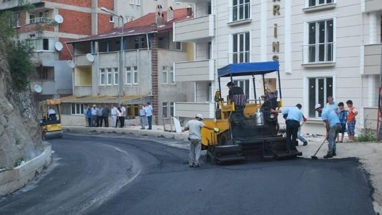 Yenice Asfalt Çalışmaları Tamamlandı