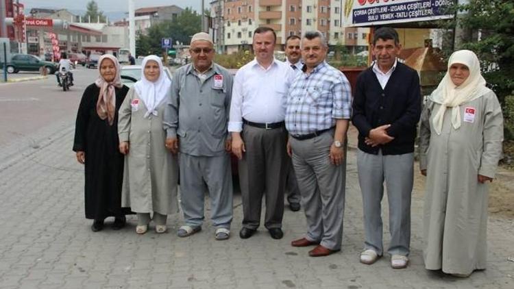 Çaycuma’da İlk Hacı Kafilesi Karşılandı