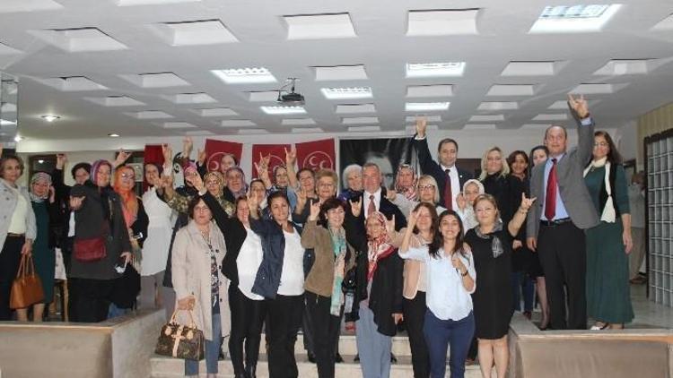 MHP’li Milletvekili Adayları Partililerle Buluştu