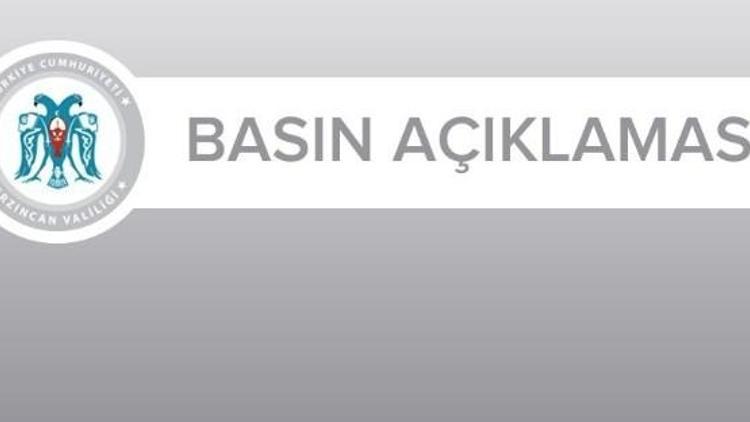 Erzincan Valiliğinden Sandık Taşınma Açıklaması