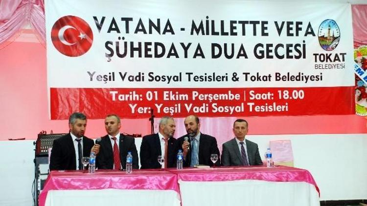 Vatana Millete Vefa Şühedaya Mevlit Ve Dua”