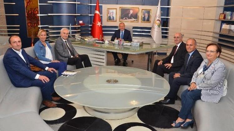 CHP Heyetinden Başkan Keleş’e Ziyaret