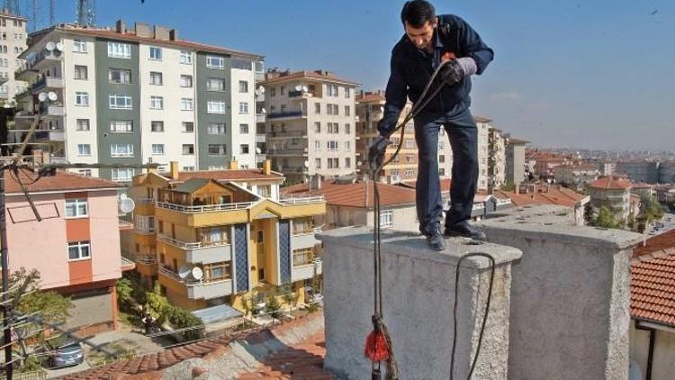 Kendi Başınıza Baca Temizliği Yapmayın Uyarısı