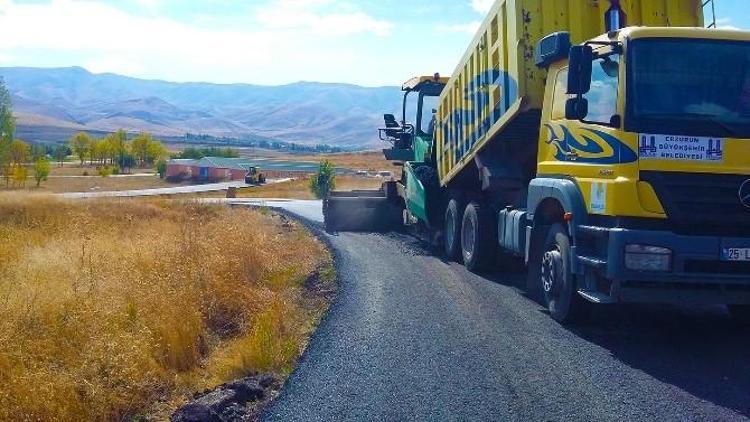 Mahalle Bağlantı Yolları Asfaltlanıyor