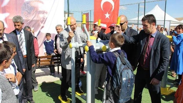 Bünyan Belediyesi Gül Park Spor Kompleksi Ve Çocuk Oyun Parkı Açıldı