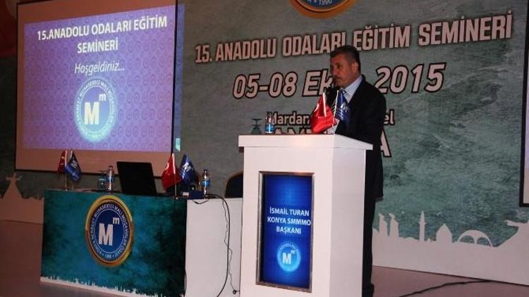 15.anadolu Odaları Eğitim Semineri Başladı