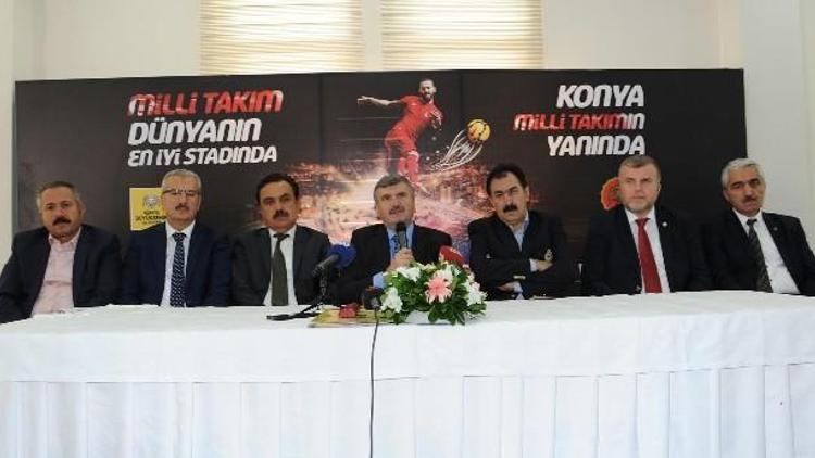 Konya Milli Takımın Yanında