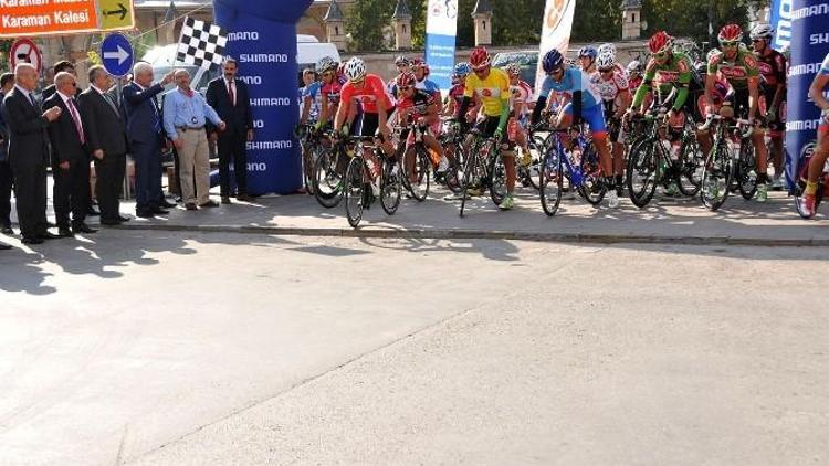 Uluslararası Konya Torku Mevlana Bisiklet Turu’nun 3’ncü Etabı Karaman’dan Başladı