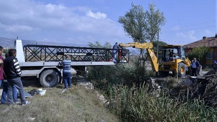 Tepebaşı Belediyesi Tehlikeli Yolculuğa Son Verdi