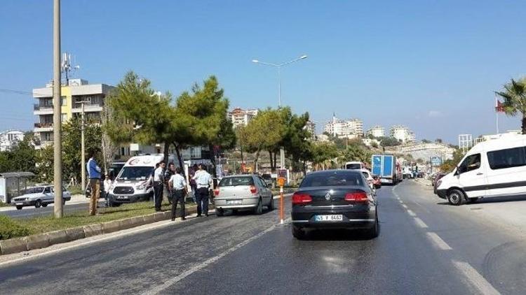 Kuşadası’nda Çevre Yolunda Trafik Kazası; 1 Yaralı