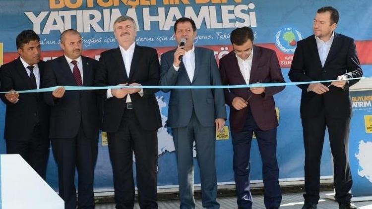 Büyükşehir’in İlçe Yatırımları Sürüyor