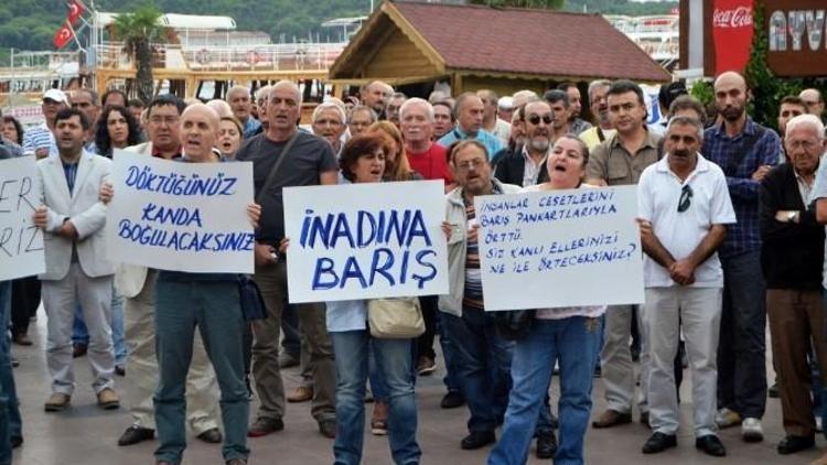 Başkent’teki Terör Saldırısına Ayvalık’tan Sert Tepki