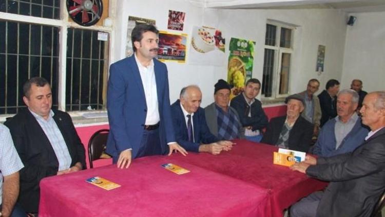 AK Parti’li Üstün, Seçim Çalışmalarını Sürdürüyor