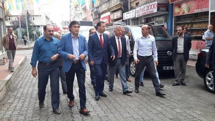 AK Parti Trabzon Milletvekili Adayları Günnar Ve Cora Seçim Çalışmalarını Sürdürüyor