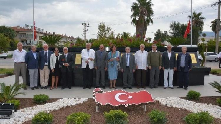 Emekli Büyükelçilerden Başkan Saatcı Ve Saygı Anıtına Ziyaret