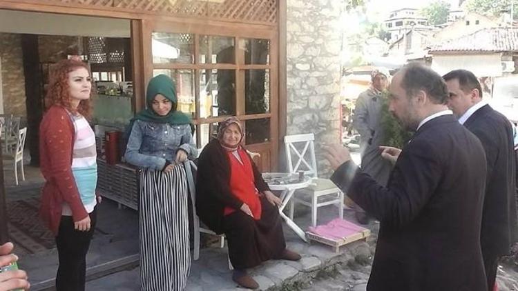 Saadet Adayları Safranbolu’yu Ziyaret Etti