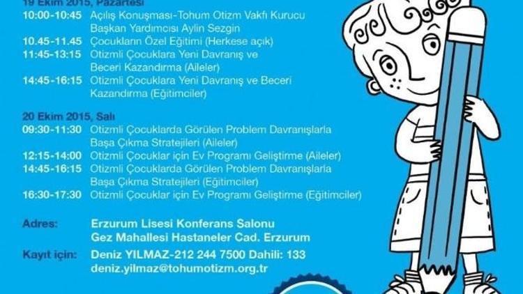 Otizm Seminerleri Erzurum’da