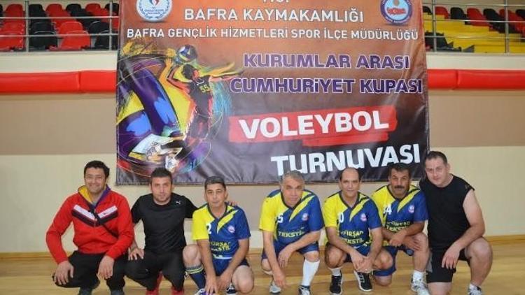 Bafra’da Cumhuriyet Kupası Turnuvaları Başladı