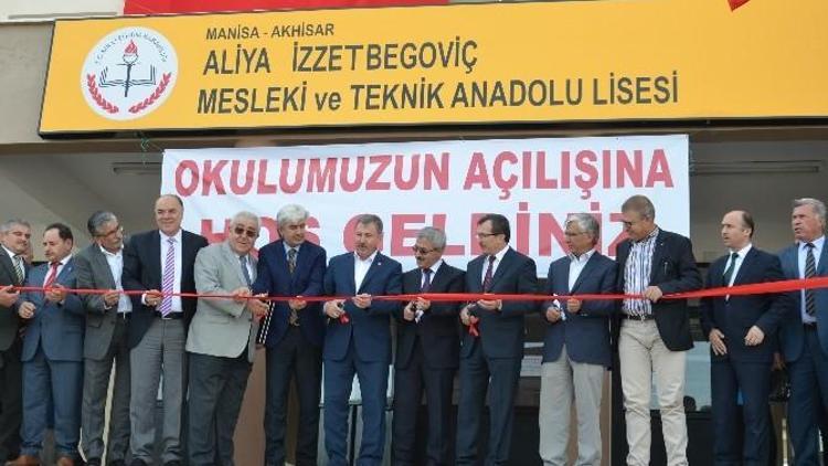 Aliya İzzetbegoviç Mesleki Teknik Ve Anadolu Lisesi Açıldı