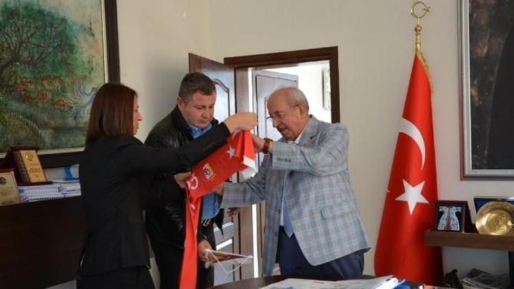 Çorluspor 1947 Spor Kulübü Yöneticilerinden Başkan Albayrak’a Ziyaret