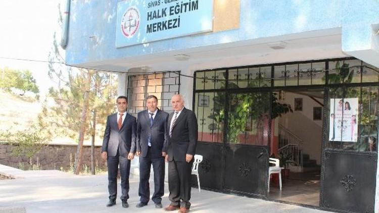 Gemerek Halk Eğitim Merkezinde Kurslar Başlıyor