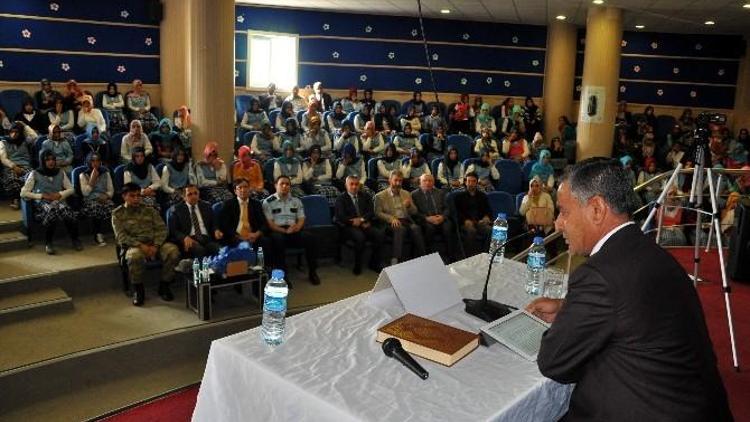 Sincik’te, “Cami, İbadet Ve Kardeşlik” Konferansı