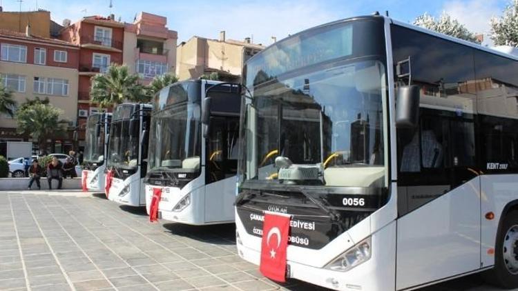 Çanakkale’de Toplu Taşımaya 21 Yeni Halk Otobüsü