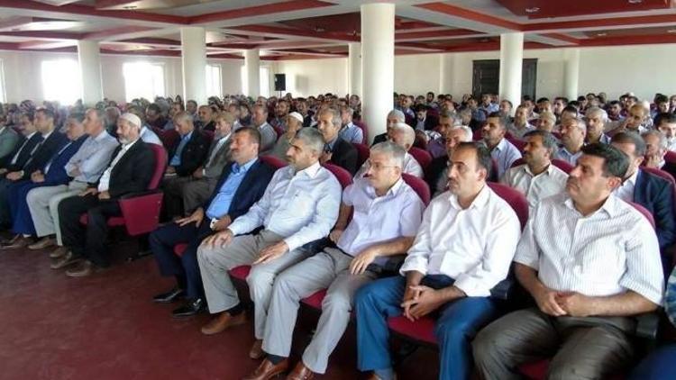 Kahta İlçesinde ’Cami Ve Namazla Arınma’ Konulu Konferans