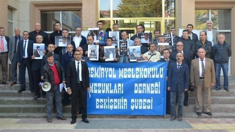 Eskişehir Demiryolcuları Arkadaşlarını Andılar