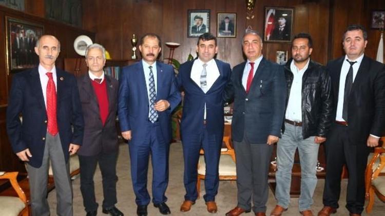 Birleşik Kamu-iş Genel Başkanı Hasan Kütük, GMİS’i Ziyaret Etti