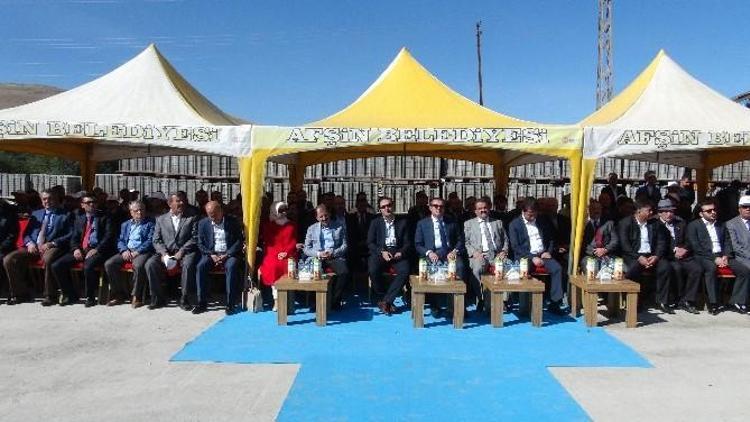 Afşin Belediyesi Beton Elemanları Tesisi Açıldı