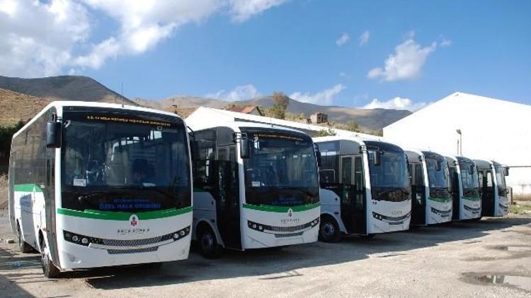 Bitlis’te Toplu Taşımaya Yeni Halk Otobüsü