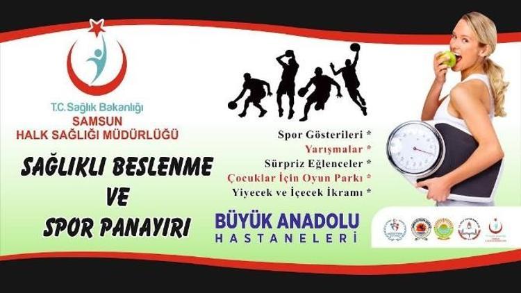 Samsun’da “Sağlıklı Beslenme Ve Spor Panayırı” Düzenlenecek