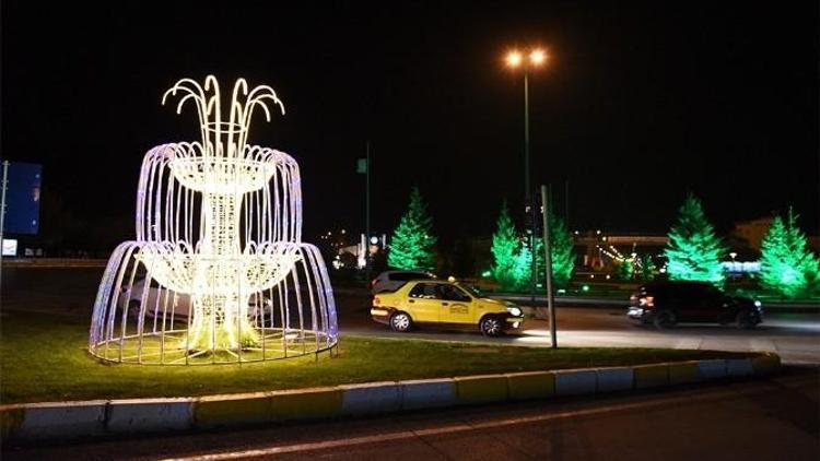 Büyükşehir, Turizm Kenti Erzurum’u Işıl Işıl Aydınlattı