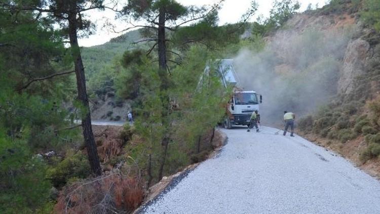 Seydikemer Dağları Asfaltla Tanışıyor