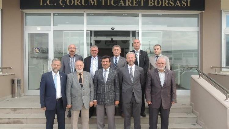 Saadet Partisi’nden Ticaret Borsası’na Ziyaret