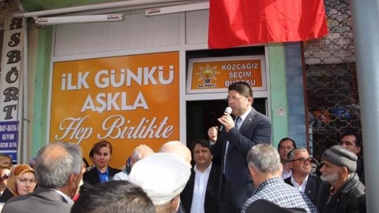 AK Parti Kozcağız Seçim Bürosunun Açılışı Yapıldı