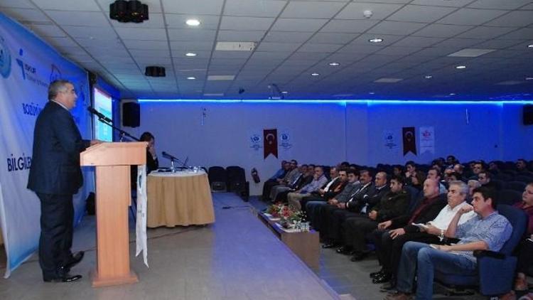 Bozüyük’te Mesleki Yeterlilik Belgesi Bilgilendirme Konferansı