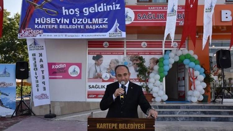 Başkan Üzülmez’den, Çifte Açılış