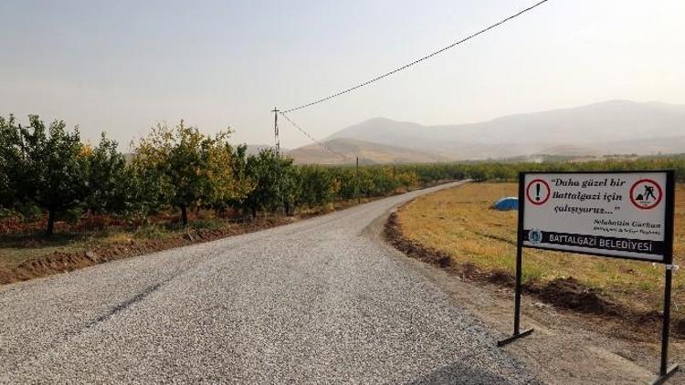 Yaygın Bağlantı Yolu Asfaltlandı