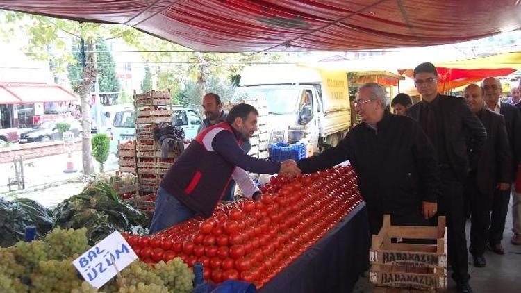 Çakan Seçim Gezilerini Gökçebey’de Sürdürdü