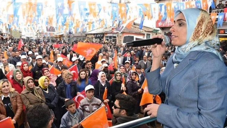 Zehra Taşkesenlioğlu: “İstikrar Sürsün, Hınıs Büyüsün”