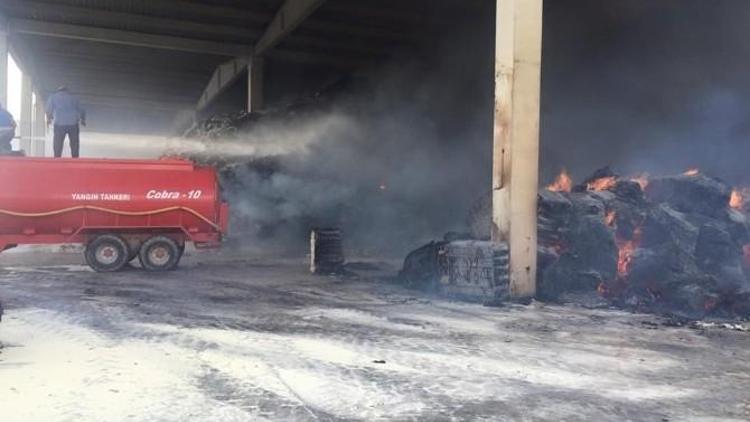 Söke’de İplik Ve Çırçır Fabrikası Alevlere Teslim Odlu