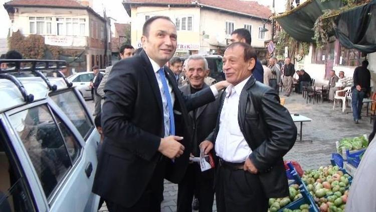 MHP’li Kazancıoğlu, Yeşilyurt İlçesini Ziyaret Etti