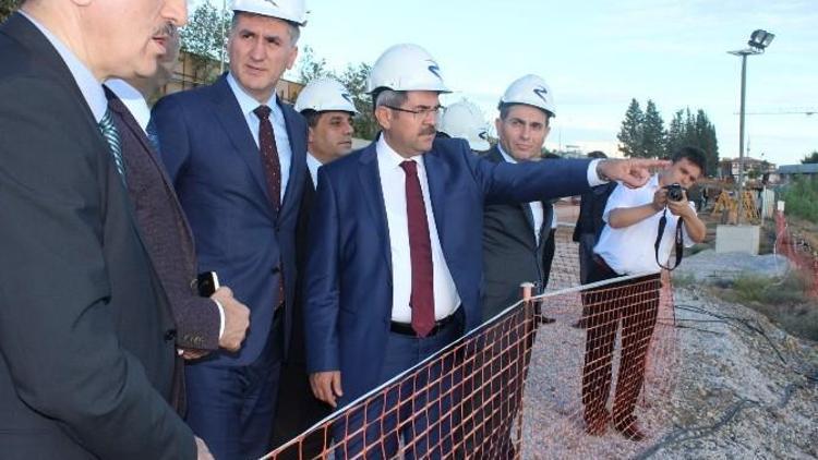 Ünüvar Ve Gümüş, Adana Şehir Hastanesi İnşaatını Gezdi