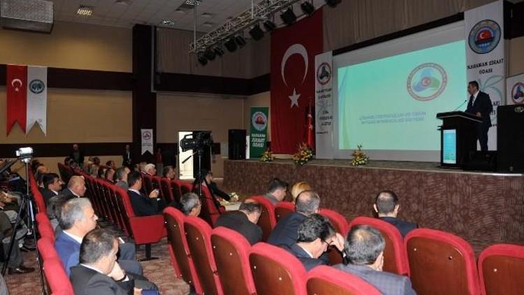 Karaman’da Elma Standartları Çalıştayı Düzenlendi