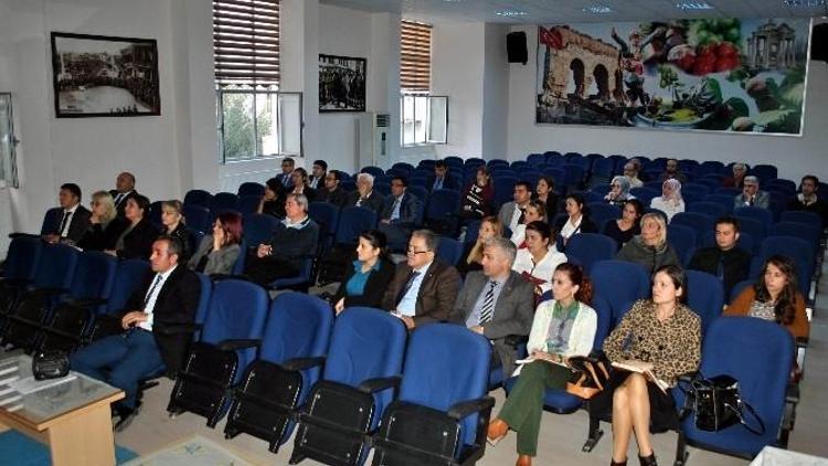 Aydın’da E-okul Bilgilendirme Semineri Yapıldı